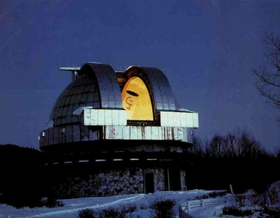 Dome at night